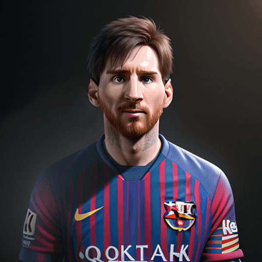 AI generated: Pixar style lionel messi, 4k, 8k, unreal engine, octane render photorealistic by cosmicwonder, hdr, ...