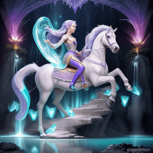 AI generated: Embark on a delightful escapade to the Crystal Empire, a place of wonder and enchantment. Imagine a ...