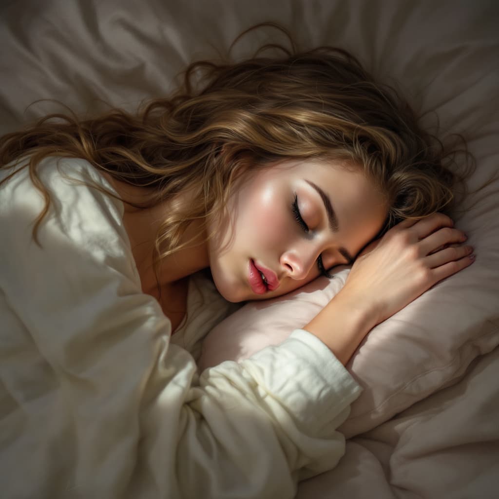 AI generated: mygirlfriend_sleeping.img, realistic 