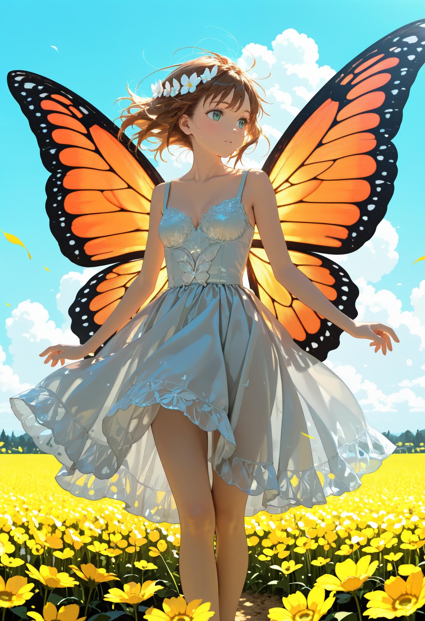 Butterfly Fairy Dress - Image 2