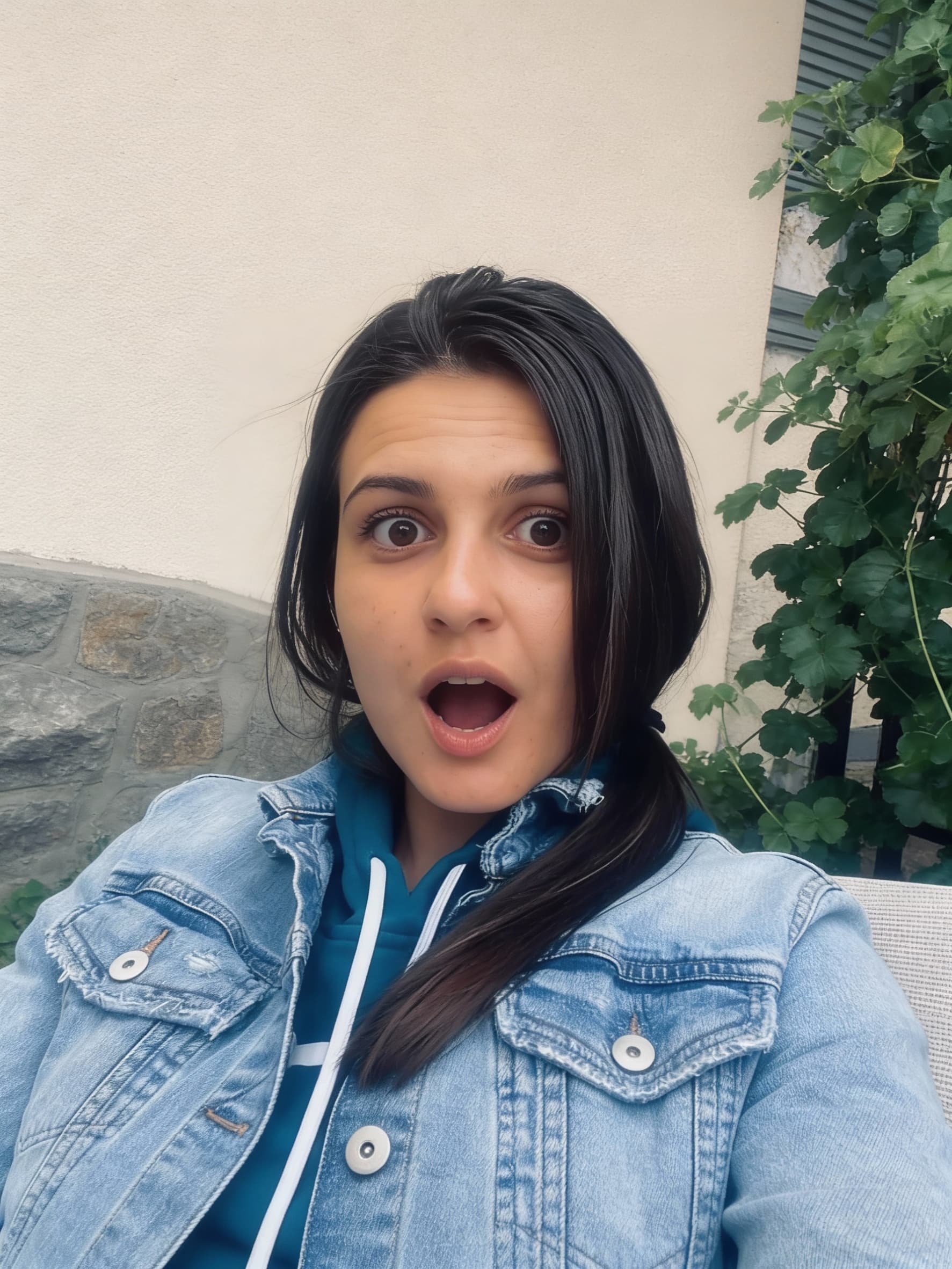 AI generated: shocked face