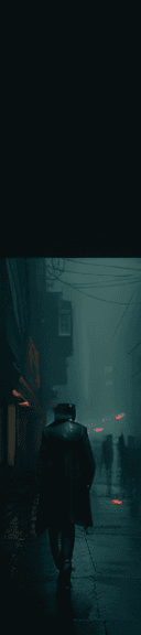 AI generated: Create a captivating cover image depicting a lone figure walking away, portraying a sense of mystery...