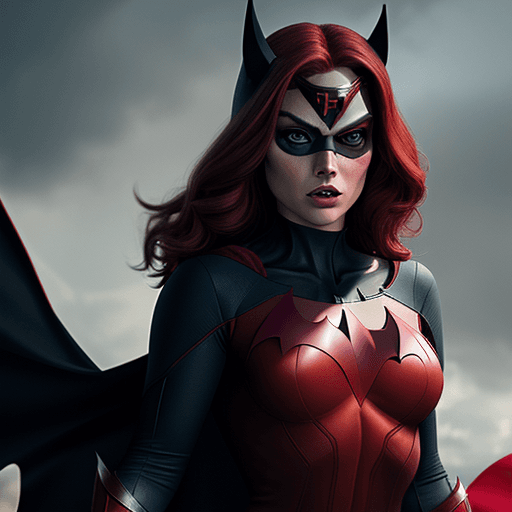 AI generated: hIGH RESOLUTION BATWOMAN AND WONDERWOMAN COMBINED