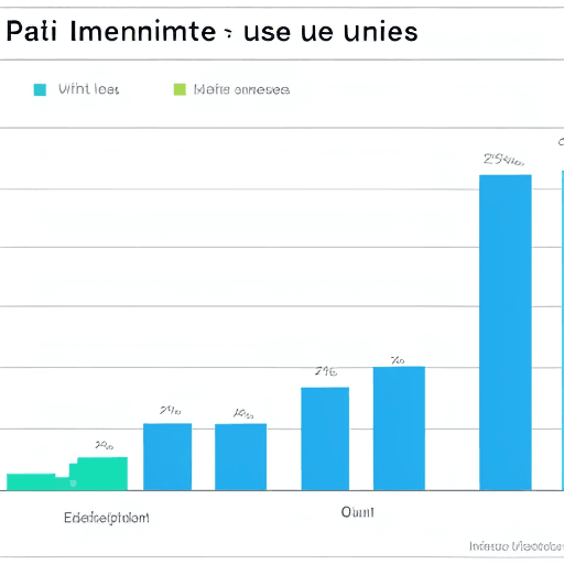 AI generated: Graph for AI prompt usage by users