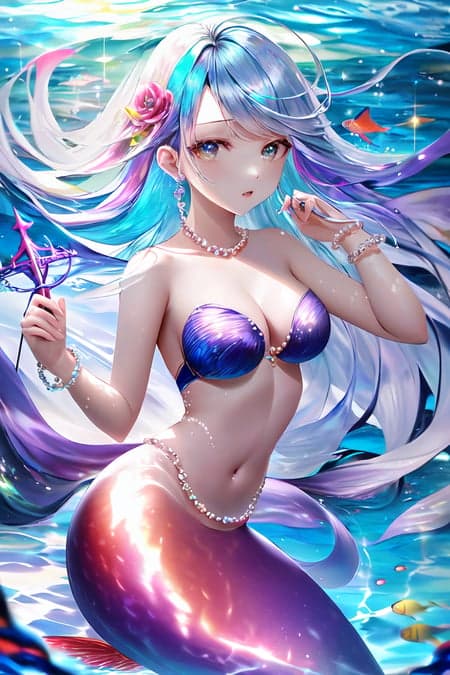Iridescent Hair - LORA - WIP - Image 2