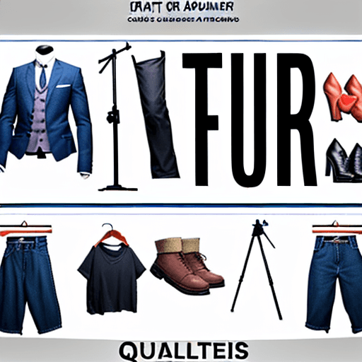 AI generated: Create a banner
 image for the clothing and accessories store. Hight quality. 