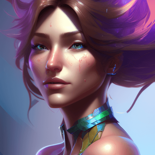 AI generated: head and shoulders portrait, 8k resolution concept art portrait by Greg Rutkowski, Artgerm, WLOP, Al...