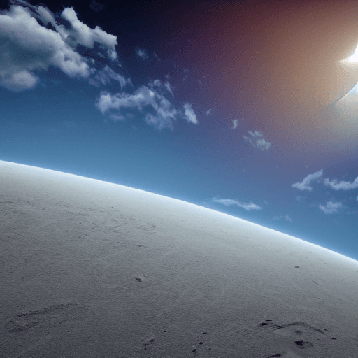 AI generated: Photo of a Total Solar Eclipse. hyper realism, high detail, octane render, blender render, 8K