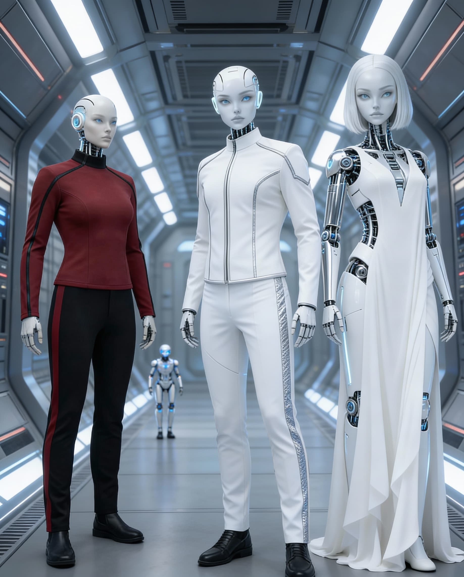 AI generated: Create Sci-Fi images. Recruitment Images for the Galaxial Vora’di Universal Academia and the Galaxia...