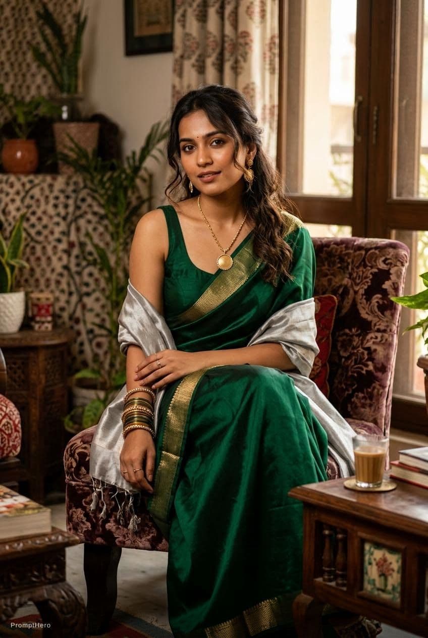 AI generated: Create a sexy desi in india style. 
