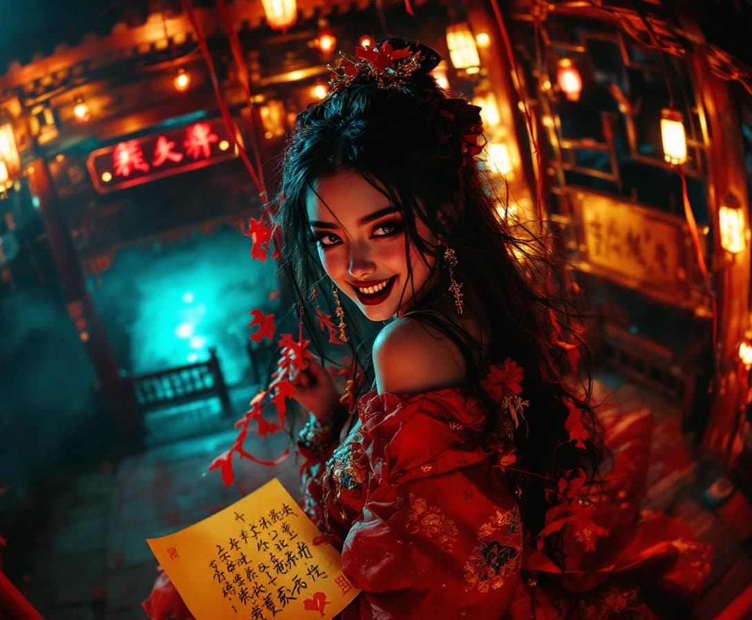 AI generated: j horror anime style, semi-realistic comics, defogging, high quality, masterpiece, inspired by Taois...