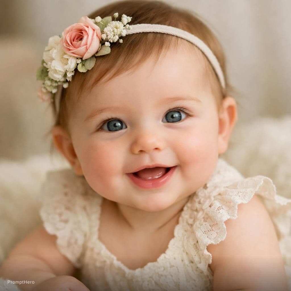 AI generated: A beautiful baby