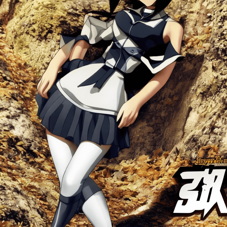 AI generated: Blair (Soul eater), tight clothes, sweating, sexy, perfect body, open legs, 1 girl, solo, looking at...