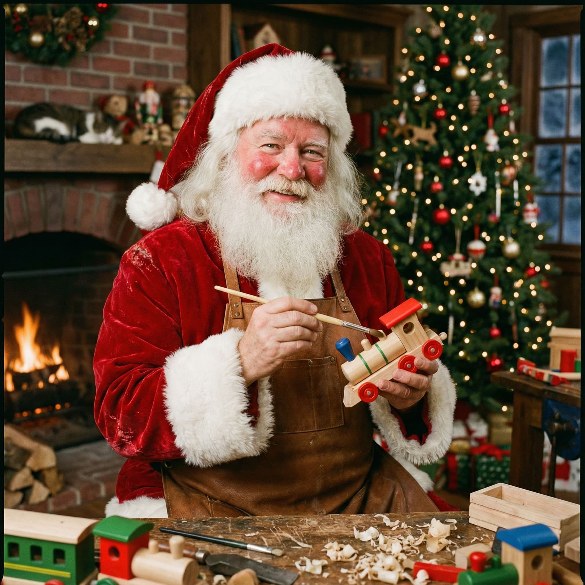AI generated: Create a Santa Claus image 