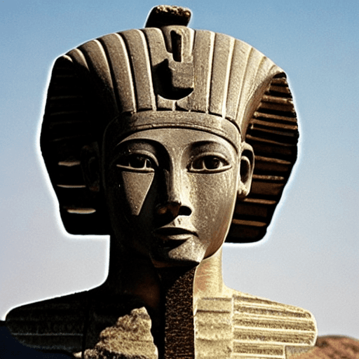 AI generated: A man from the time of the Pharaohs
