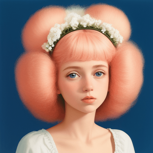 AI generated: girl bloonde 
