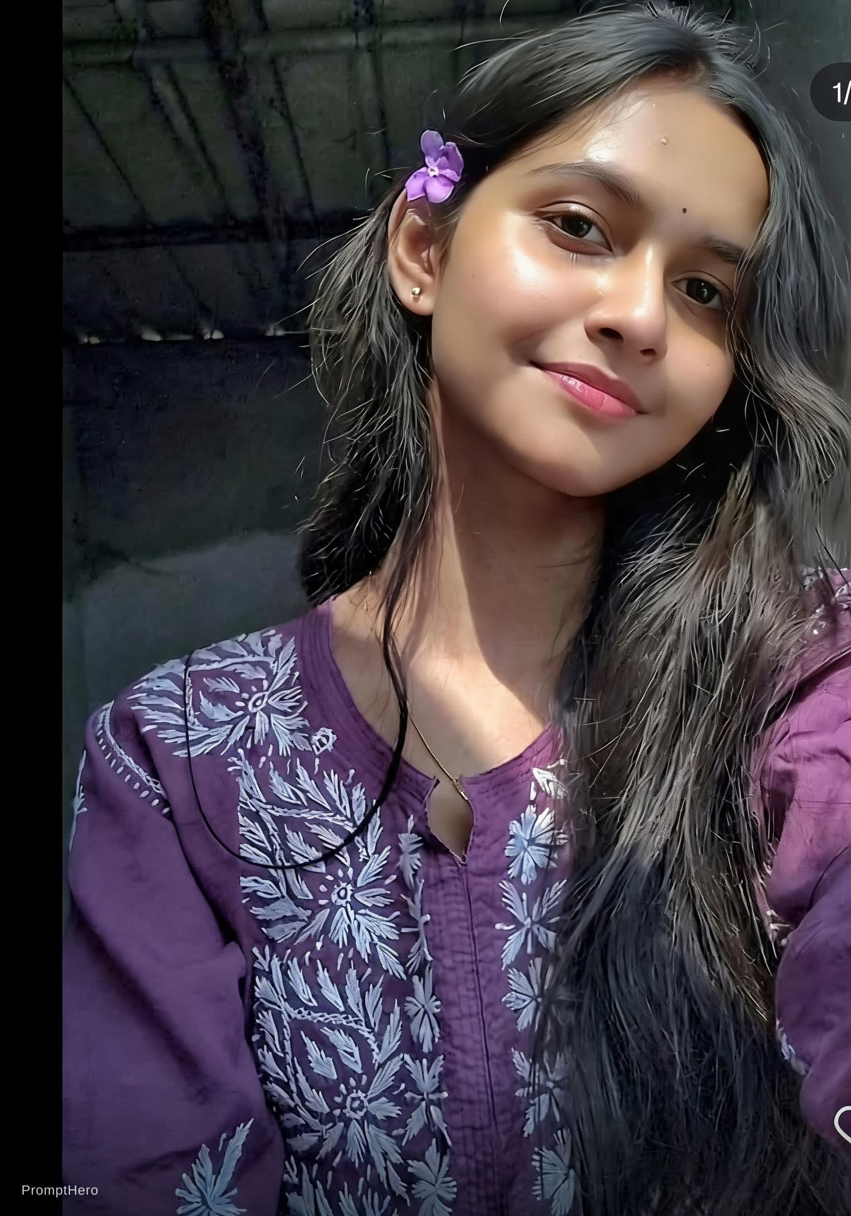 AI generated: indian fansion girl