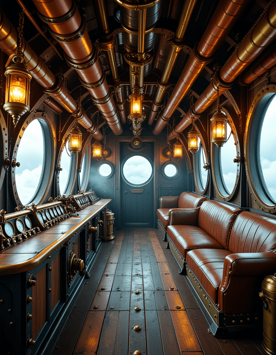 steampunk airship - Image 1