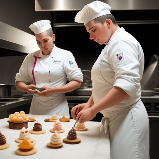 AI generated: generate an image Dream Team at Rincón Dulce Web
Creative pastry chefs team
Masters in the Kitchen
T...