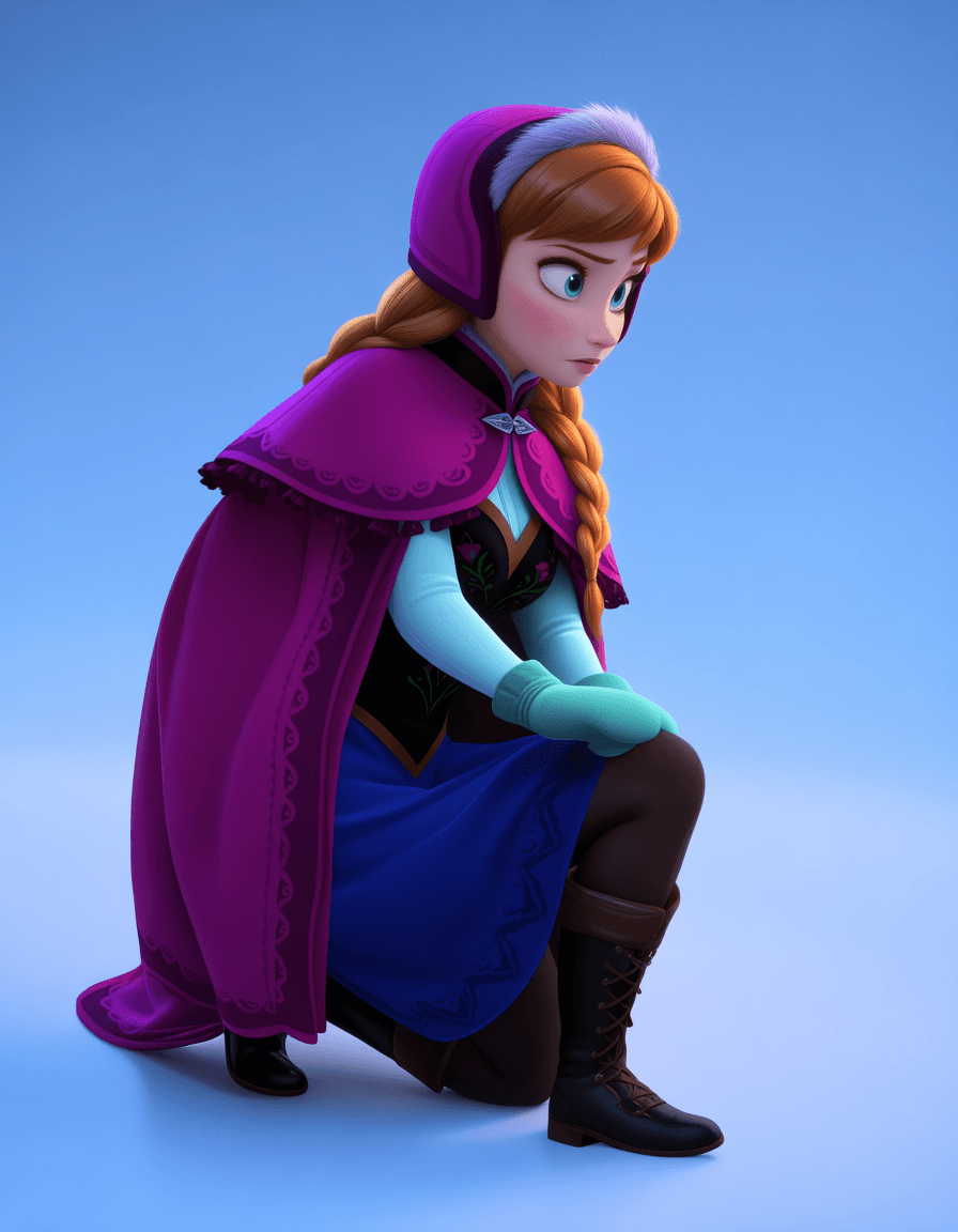 Anna (Frozen) CG - Anima & Illustrious - Image 2