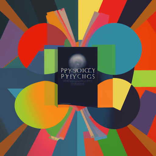 AI generated: cover for a catalog of books of psychology with an abstract illustration with colors. 
