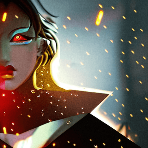 AI generated: ((cinematic light)), hyper detail, dramatic light, intricate details,(unreal kitsune, 1 girl, ethere...