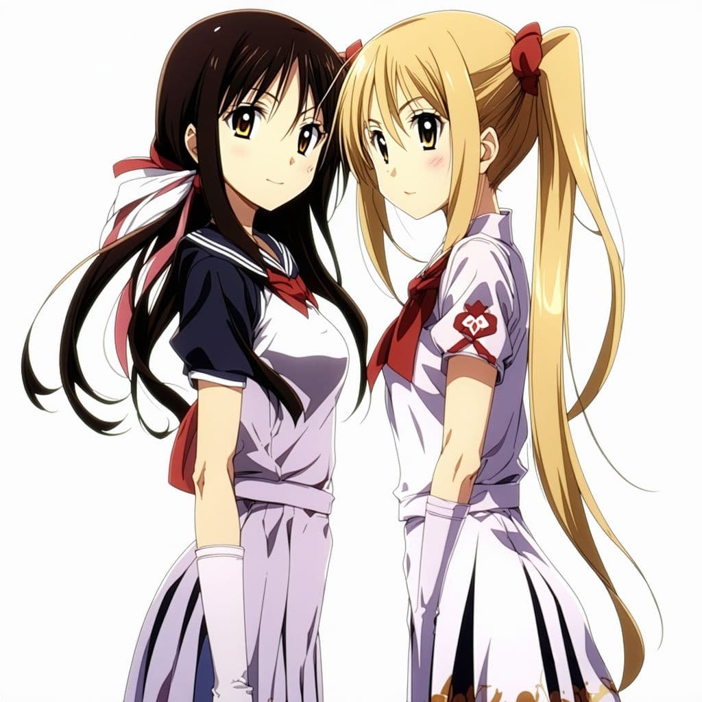 AI generated: anime girls
