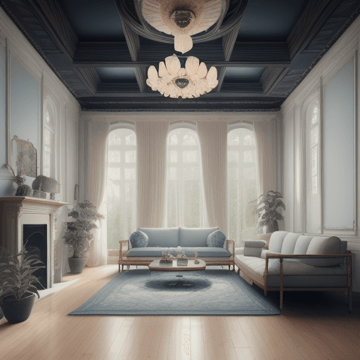 AI generated: 
dark mansion, High resolution photography interior design, dreamy sunken living room conversation p...
