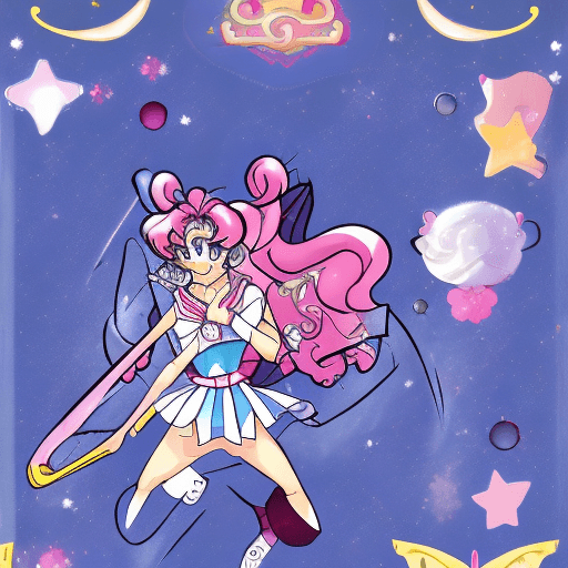 AI generated: sailor moon