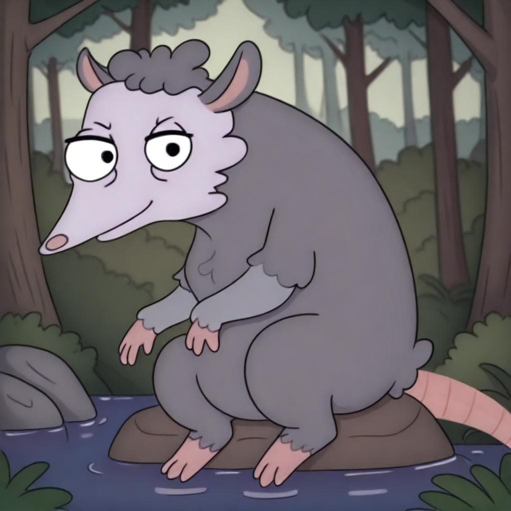 Opossum Mother (Housebroken) - Image 2