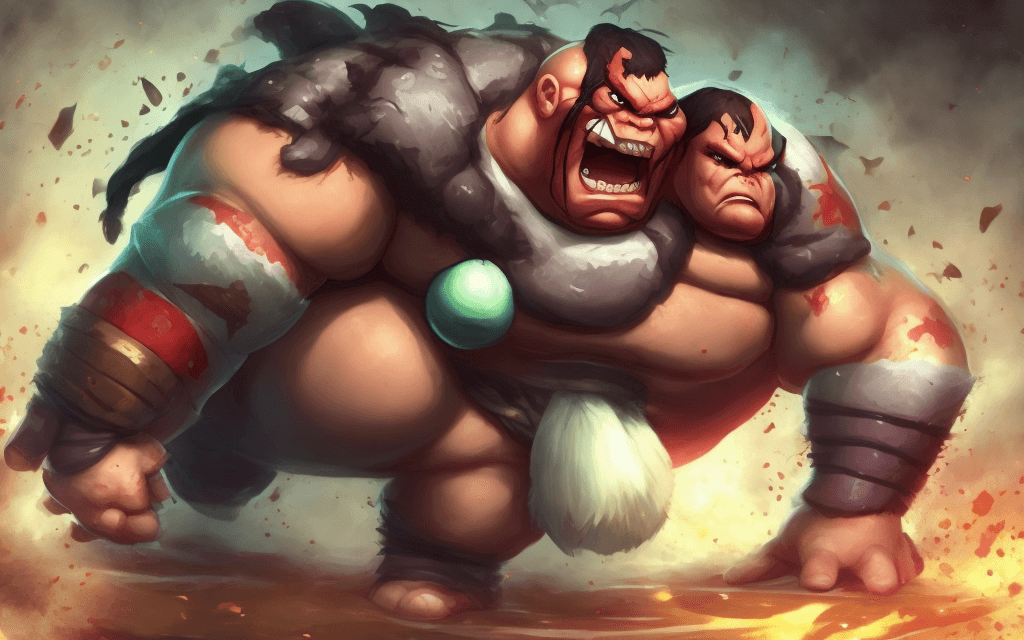 AI generated: pudge from dota