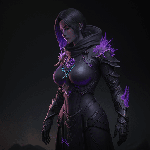 AI generated: character design, void arcanist, mist, photorealistic, octane render, unreal engine, hyper detailed,...