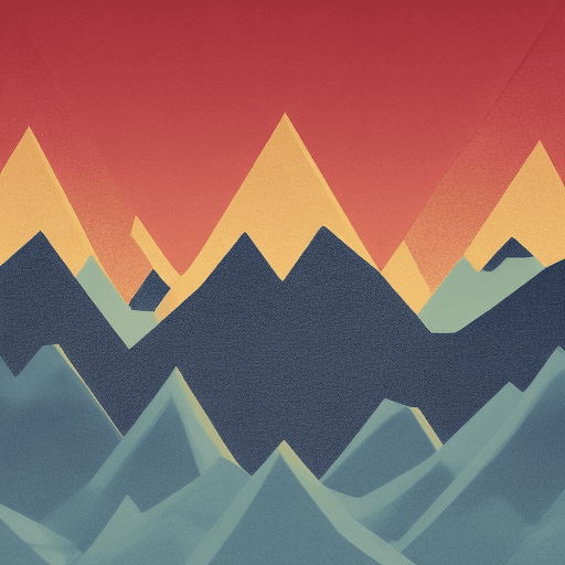 AI generated: The logo consists of a stylized image of three mountains. The mountains are drawn in a minimalist st...