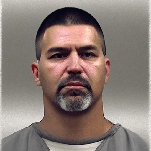 AI generated: generate another image of another inmate. Make sure it is a headshot
