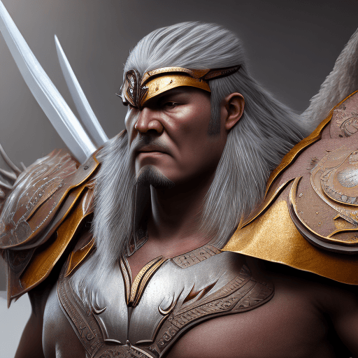 AI generated: a deep relief photorealistic illustration of a spectacularly epic Elvin warrior, hyper realism, high...