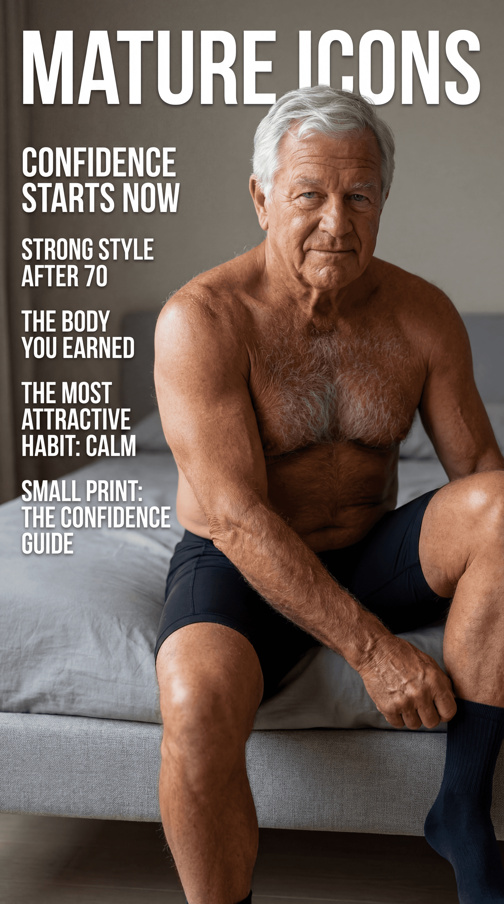 AI generated: FASHION MAGAZINE COVER. NOT CGI. NOT LIFESTYLE.
Ultra-realistic high-end editorial photography with ...