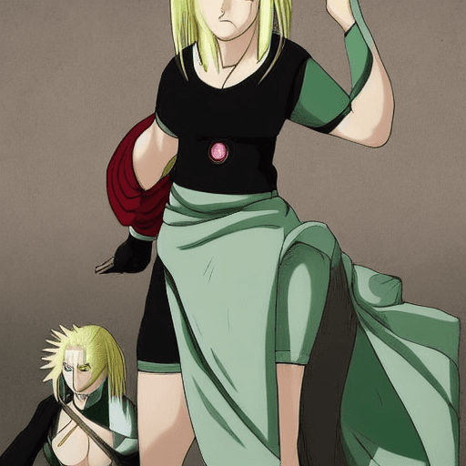 AI generated: tsunade senju 