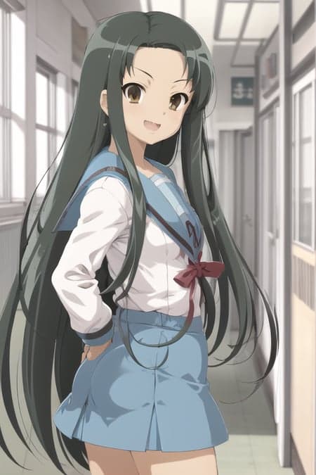 Tsuruya (鶴屋) LoRA (The Melancholy of Haruhi Suzumiya)