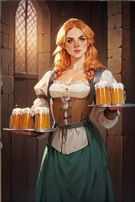 The Medieval Barmaid  Generator - Image 2