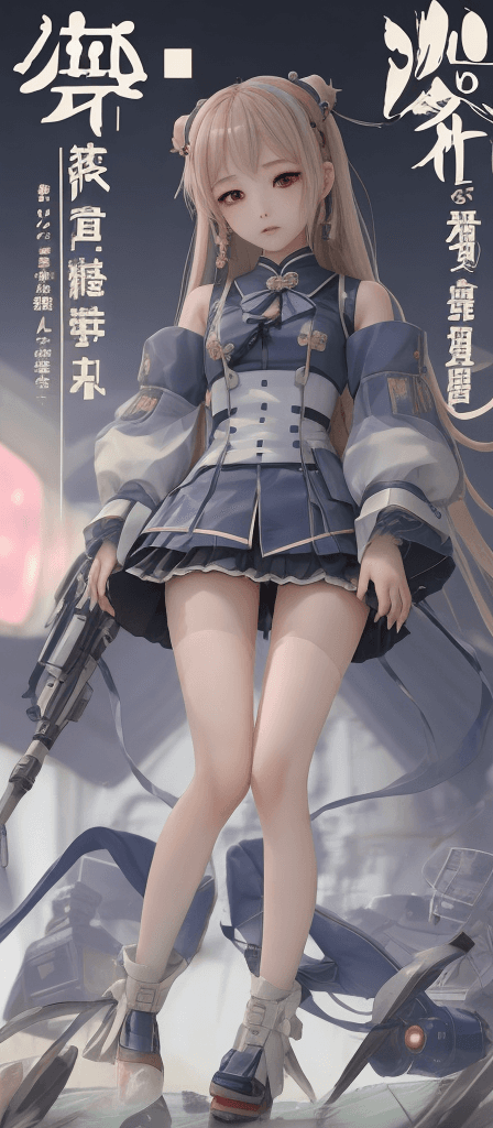 AI generated: 少女  性感 紧身 