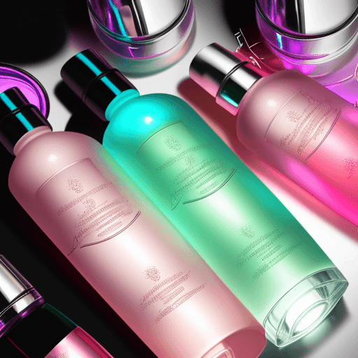 AI generated: amazing beauty 
bottle alcohol luxe
 toxic crève dead elixir phospho luminous