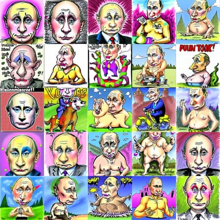 Putin Clown - Image 1