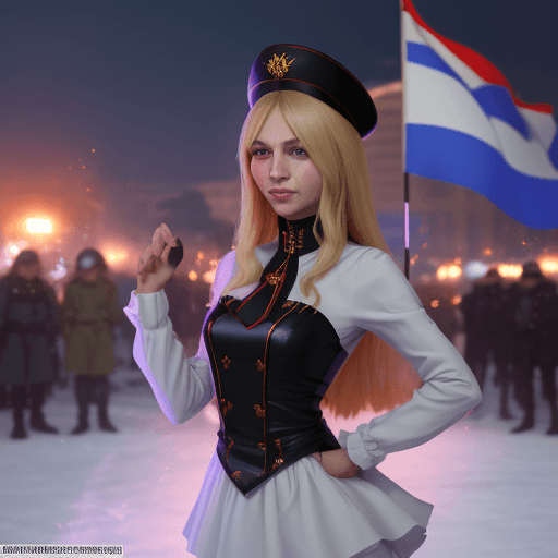 AI generated: эмма майерс в костюме джедая из звездных войн держит звездный меч