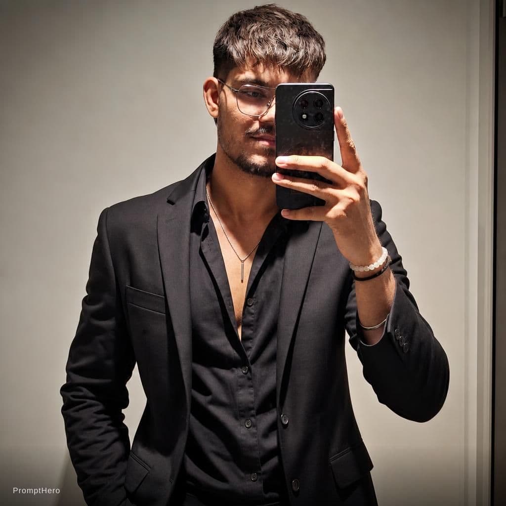 AI generated: Man model