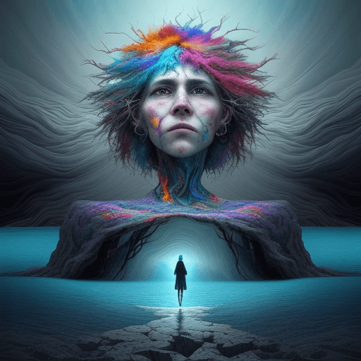 AI generated: "Generate an intricate and emotionally evocative piece of visual art that explores the theme of resi...