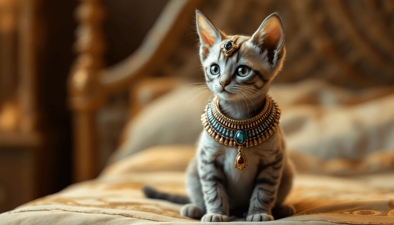 AI generated: (hyper-detailed) (8K) photorealistic, image of a Sphinx kitten sitting up, looking at the camera on ...