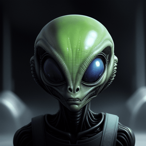 AI generated: alien
