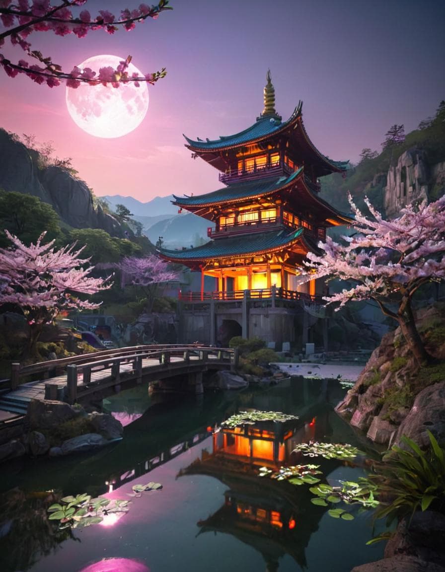 City Worlds : Cyberpunk Temples - Image 1