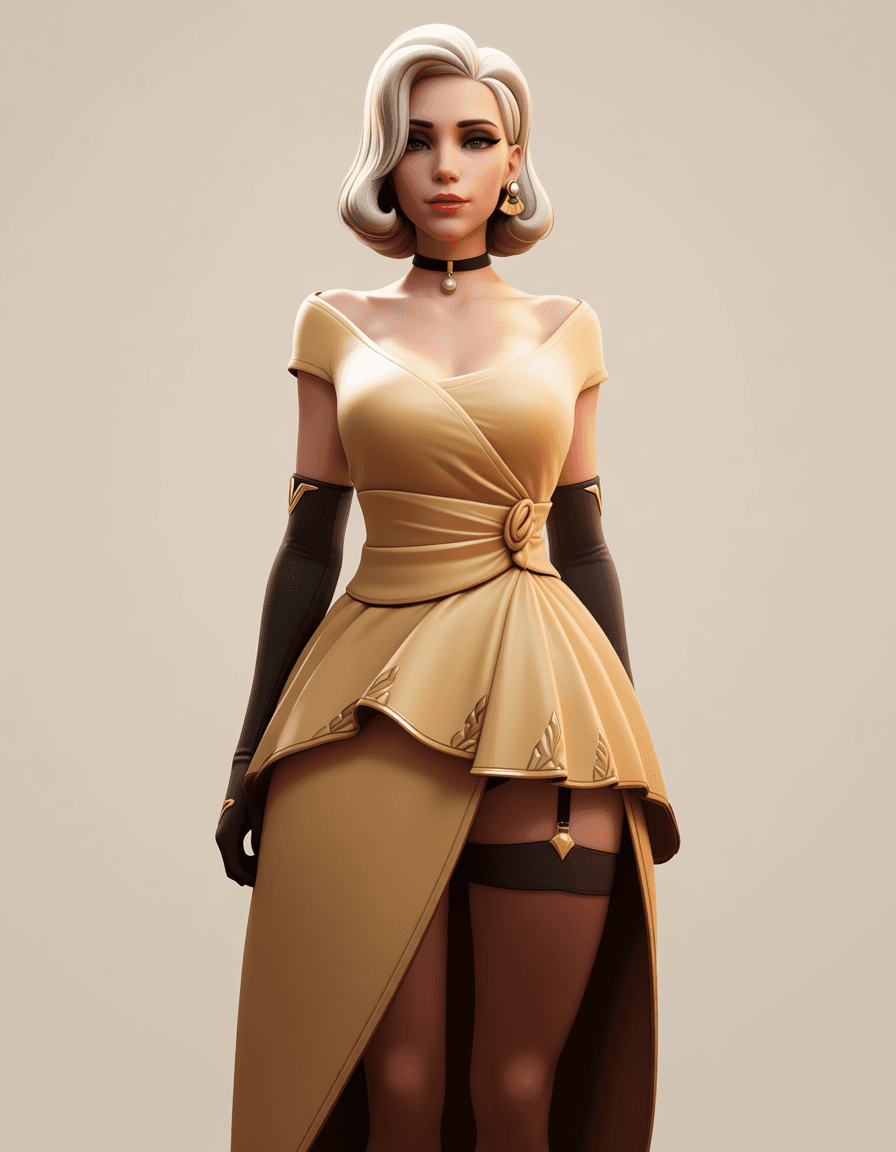 Formalwear Mercy (Anima, Pony & Illustrious)