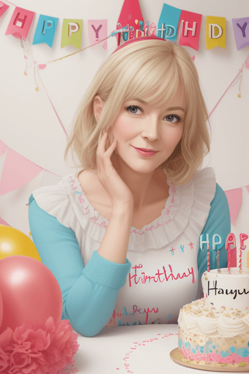 AI generated: make a birthday message with the  name Yvonne